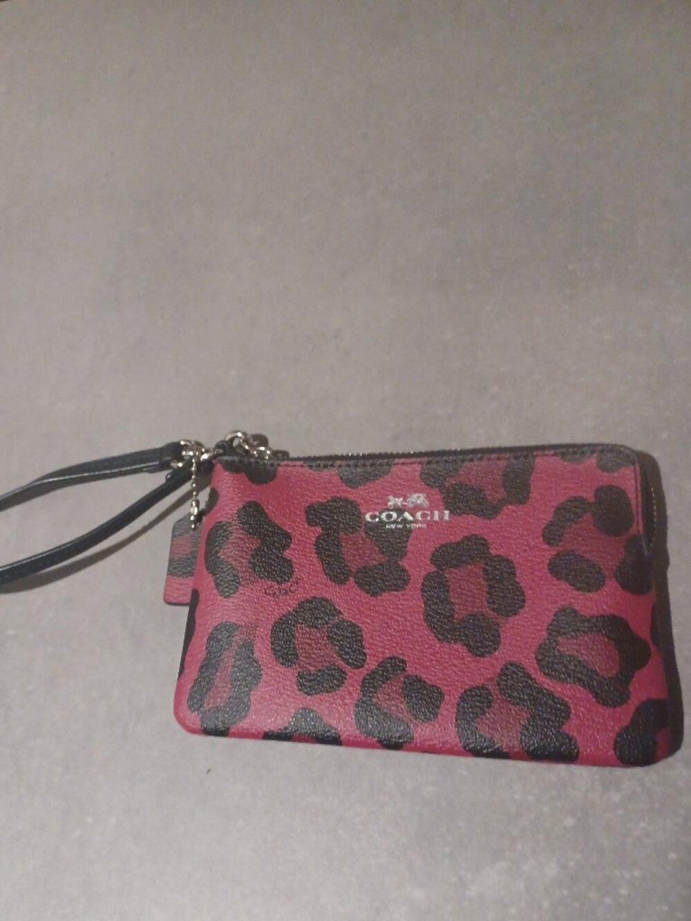 Coach Poppy Wristlet
